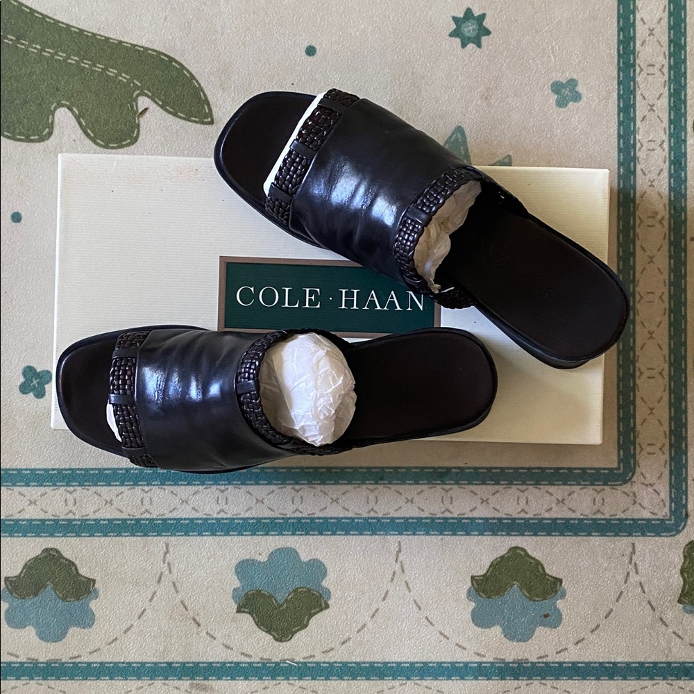 Cole Haan - Dark Brown Cassidy Sandals